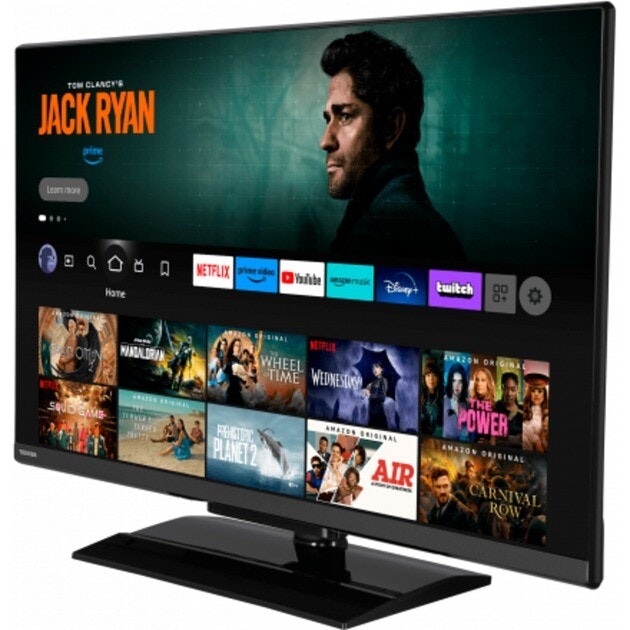 Toshiba 32WF3F63DAZ, LED TV - 32 -  black, WXGA, HDR, triple tuner, Fire TV