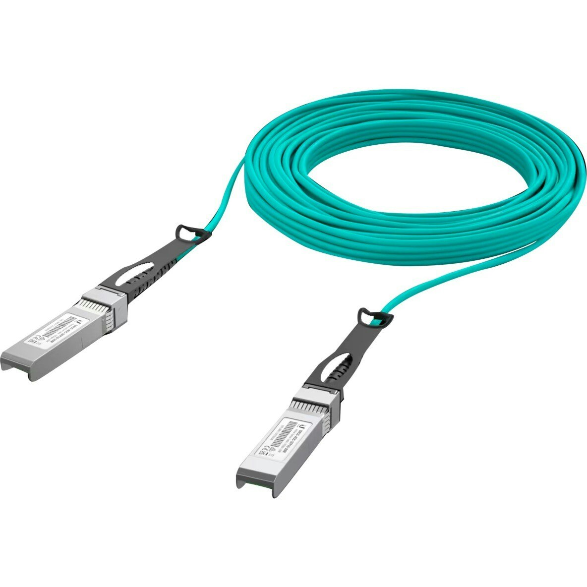 Ubiquiti UniFi Long-Range Direct Attach Cable (AOC), 10Gbps (teal, 10 meters)