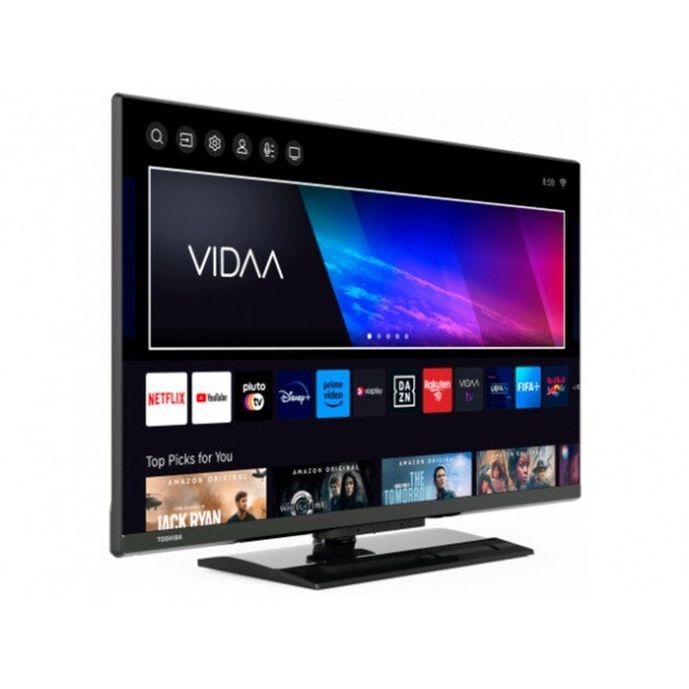 Toshiba 32WV3E63DAZ, LED TV - 32 - black, WXGA, HDR, triple tuner, VIDAA