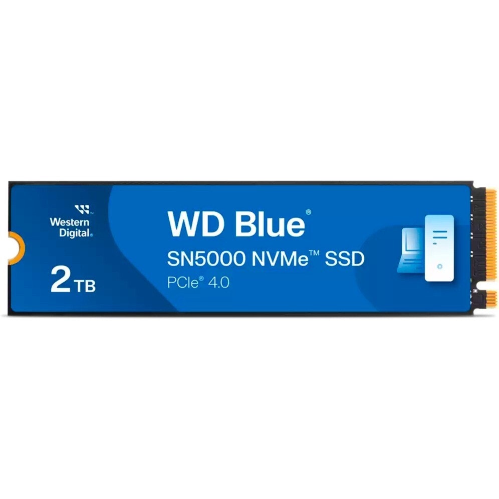 WD Blue SN5000 Solid state-drev WDS200T4B0E 2TB M.2 PCI Express 4.0 x4 (NVMe)