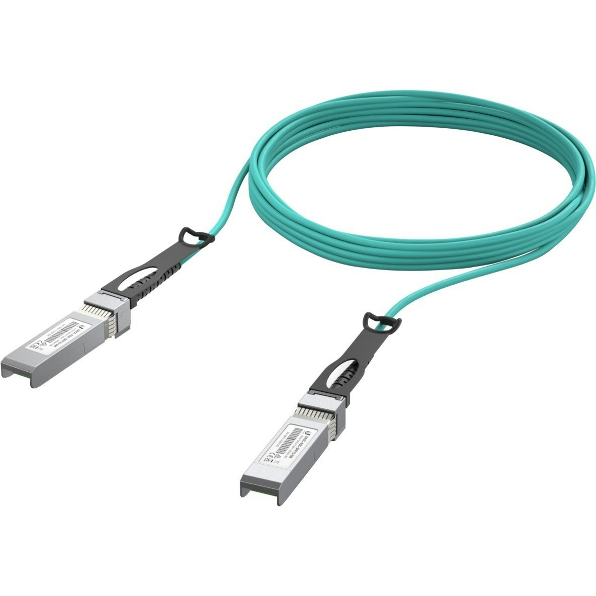 Ubiquiti UniFi Long-Range Direct Attach Cable (AOC), 25Gbps (teal, 5 meters)