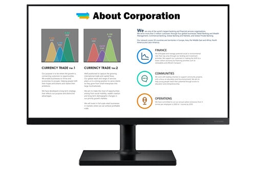 Samsung F24T452 24" Full HD IPS computer monitor