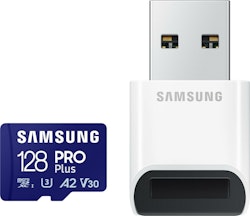 Memory card Samsung PRO Plus micro SDXC 128 GB U3 A2 V30 (MB-MD128SB/WW)