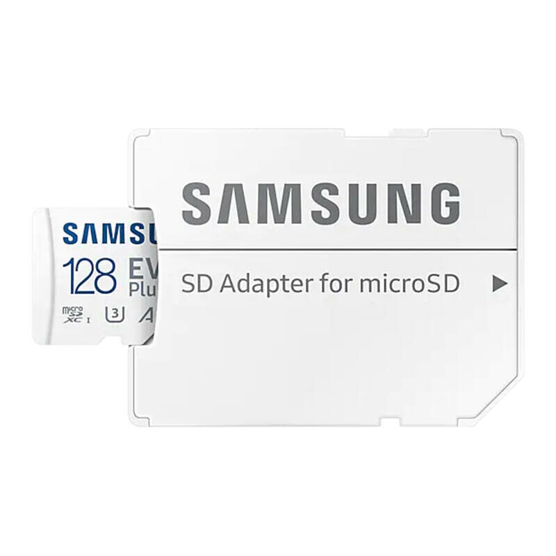 Samsung microSD 128GB MB-MC128SA memory card + MB-MC128SA/EU adapter