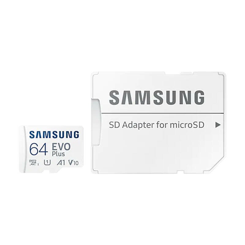 Memory Card SAMSUNG microSD MB-MC64SA 64GB + adapter MB-MC64SA/EU