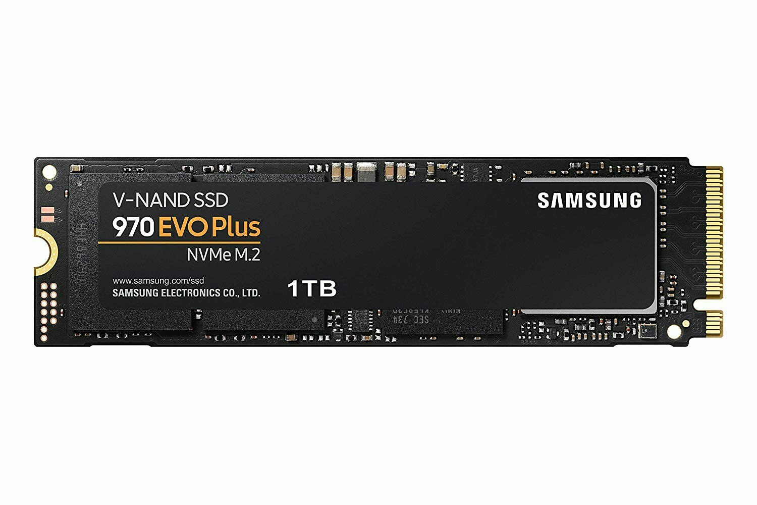 Samsung 970 EVO Plus 1 TB - PCIe Gen 3 x4, M.2 2280
