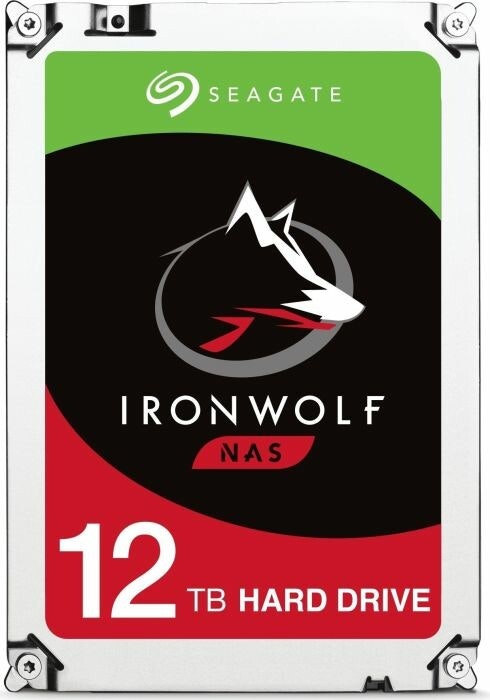 Seagate Ironwolf 12 TB, HDD (SATA 6 Gb / s, 3.5 ")