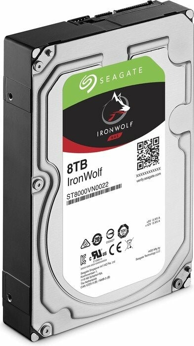 Seagate Ironwolf NAS 8 TB, HDD (SATA 6 GB / s, 3.5 ")