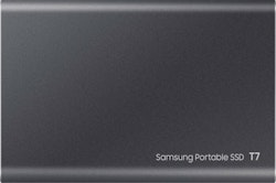 Samsung Portable SSD T7 2TB, external SSD (grey, USB-C 3.2 (10 Gbit / s), external)