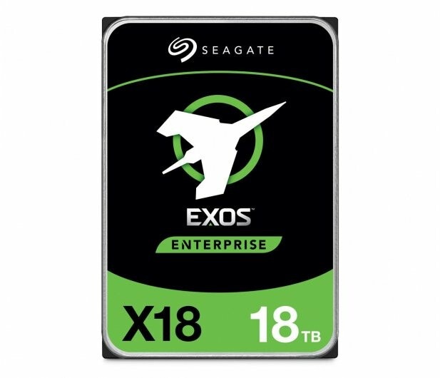 Seagate Exos X18 18 TB Hårddisk (SATA 6 Gb / s, 3.5 ")