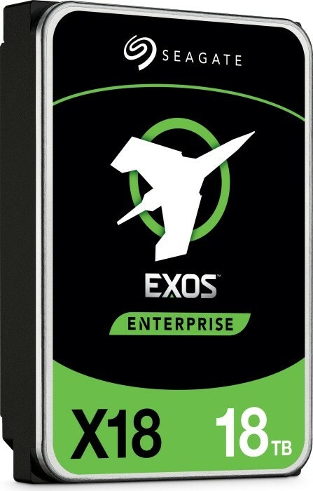 Seagate Exos X18 18 TB Hårddisk (SATA 6 Gb / s, 3.5 ")