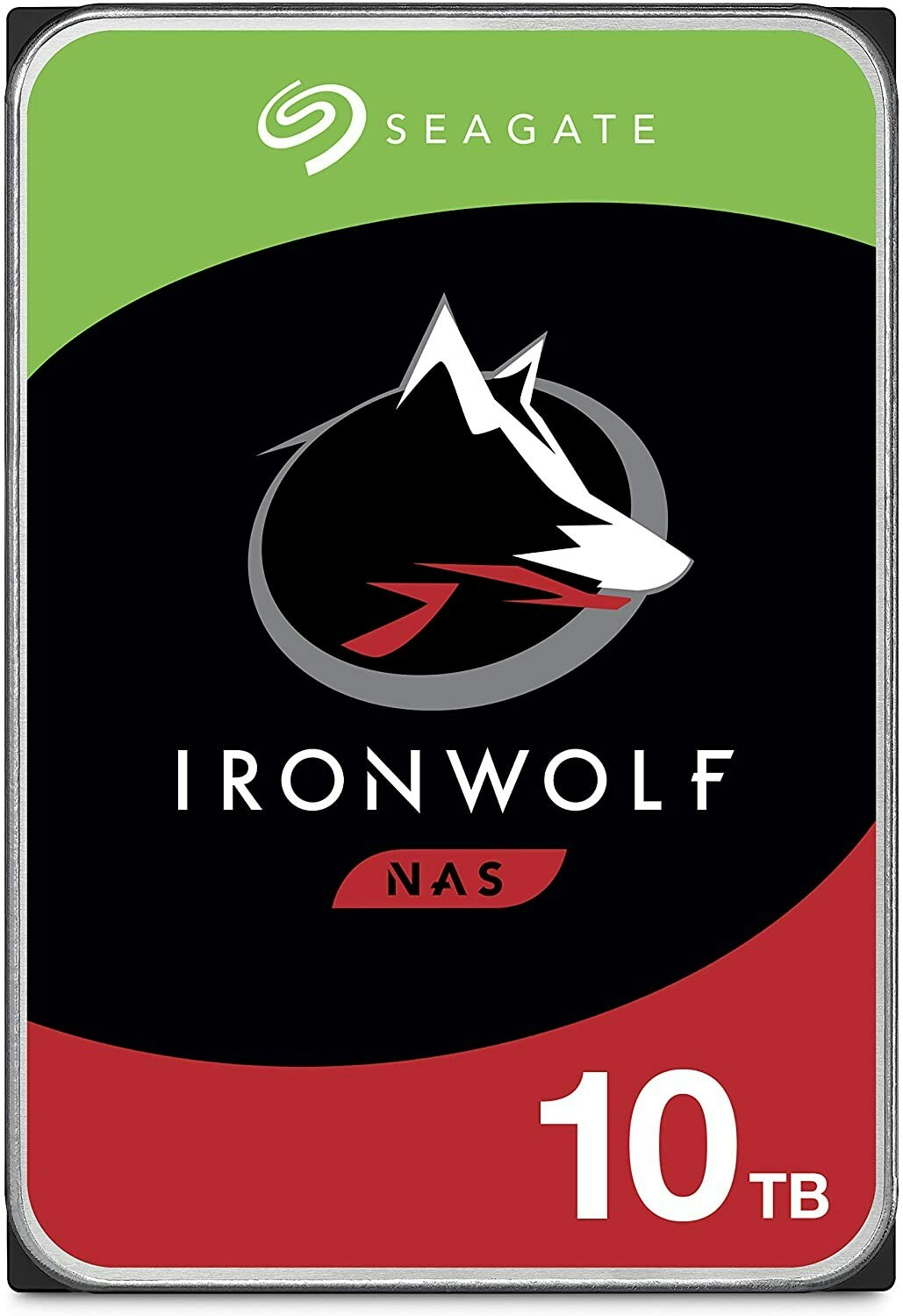 Seagate 10TB ST10000VN000 7200 SA3 - Iron Wolf ST10000VN000