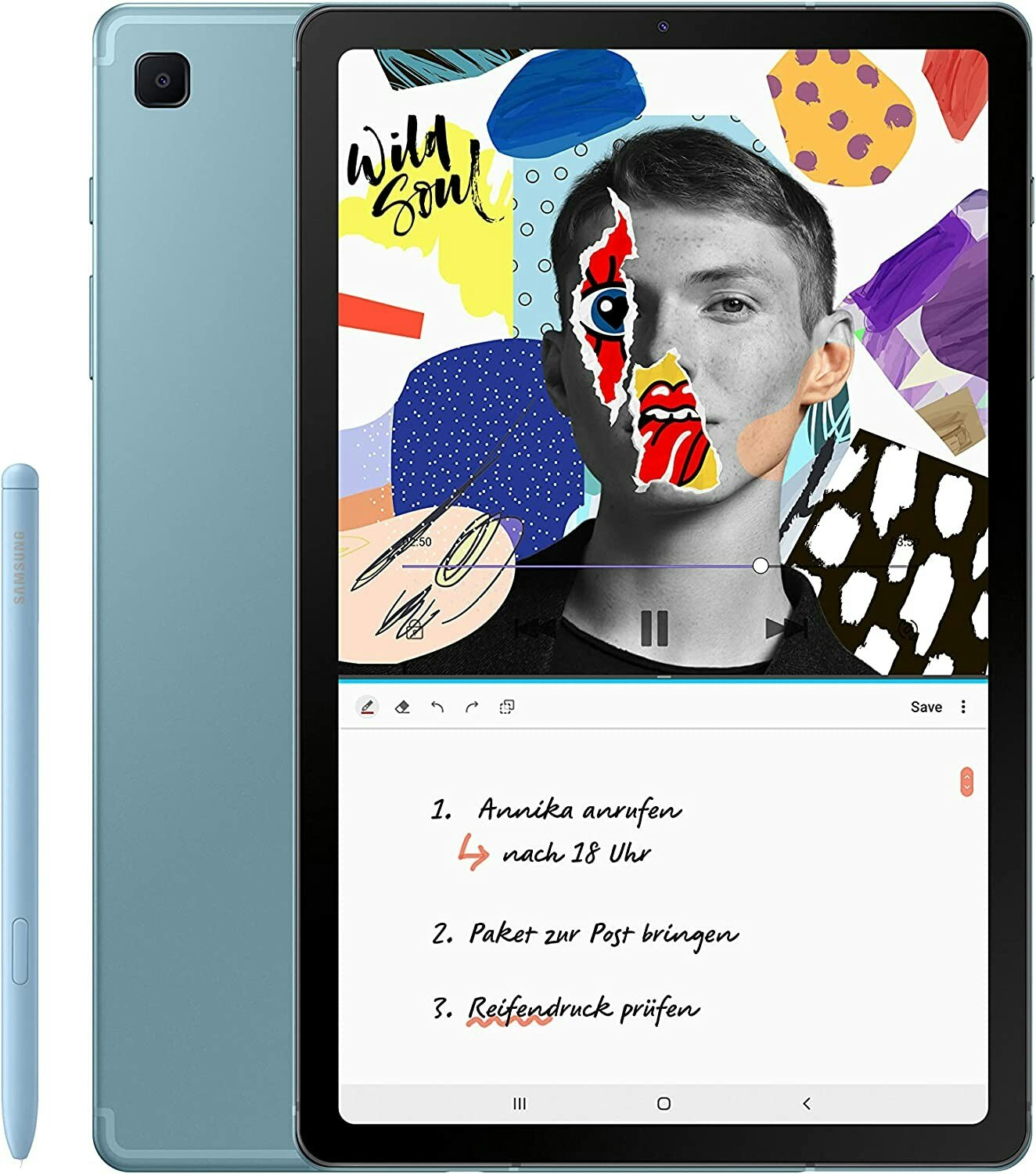 SAMSUNG Galaxy Tab S6 Lite 64GB blå
