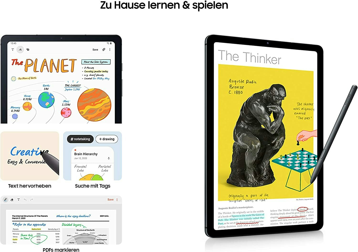SAMSUNG Galaxy Tab S6 Lite 64GB blå