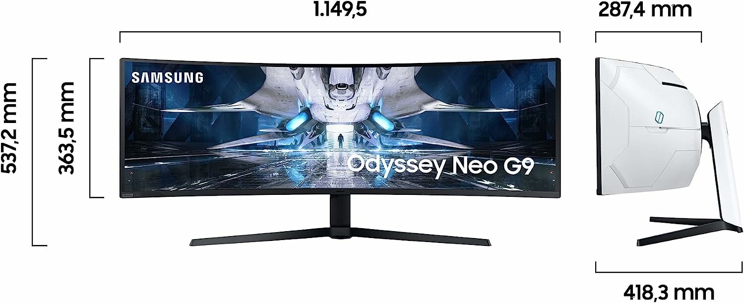 Samsung Odyssey Neo G9 S49AG954 49" Välvd Gaming