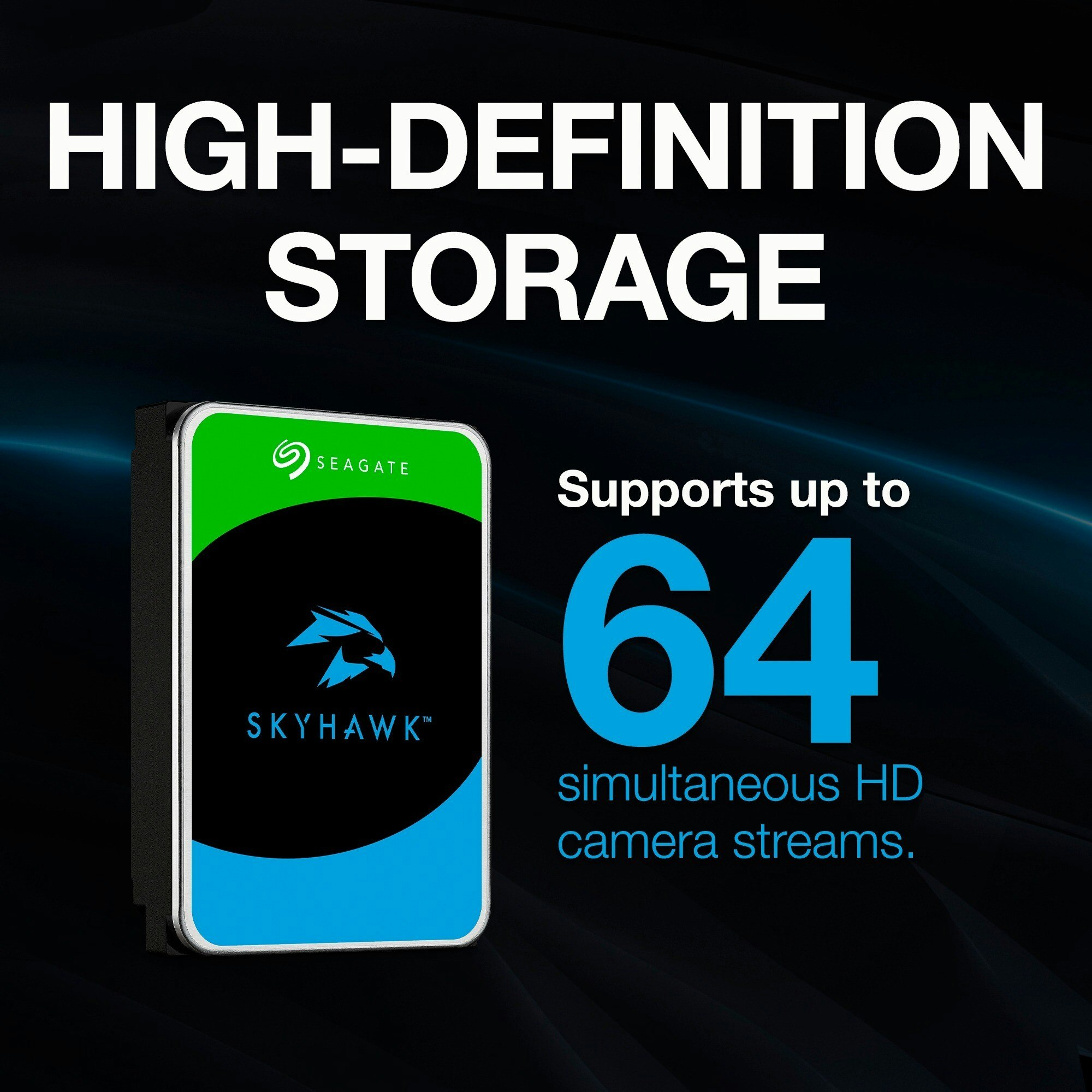 Seagate SkyHawk 2 TB Hard Drive (SATA 6 Gb/s, 3.5")
