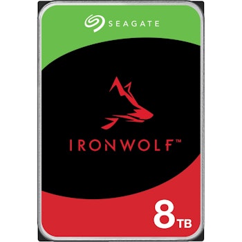 Seagate IronWolf NAS 8 TB CMR, hard drive (SATA 6 Gb/s, 3.5")