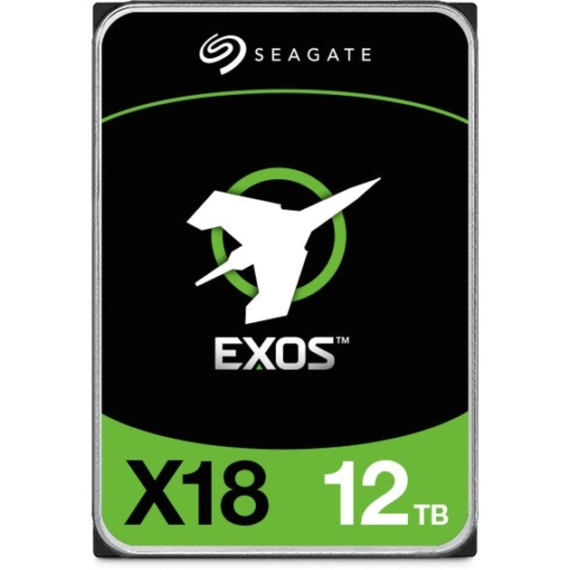 Seagate Exos X18 12 TB hårddisk (SATA 6 Gb/s, 3.5")