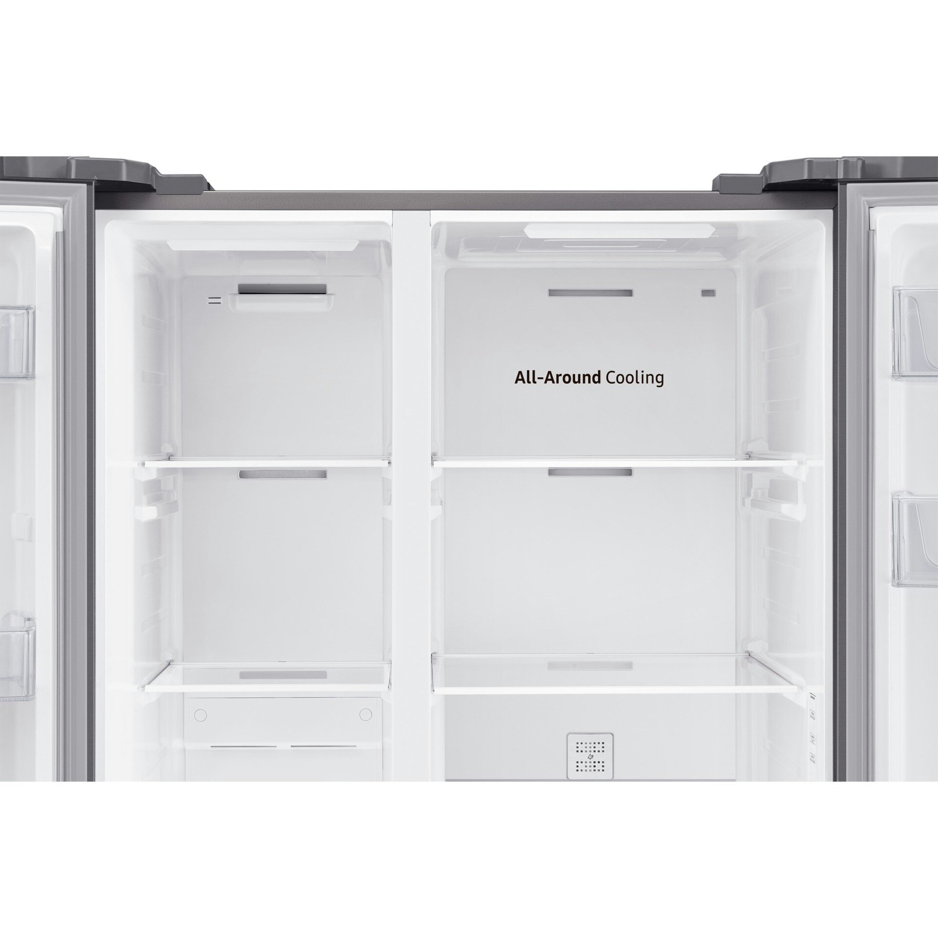 SAMSUNG RS62DG5003S9EF, Side-by-Side (stainless steel, AI Energy Mode, All-round Cooling, Twist Ice Maker)