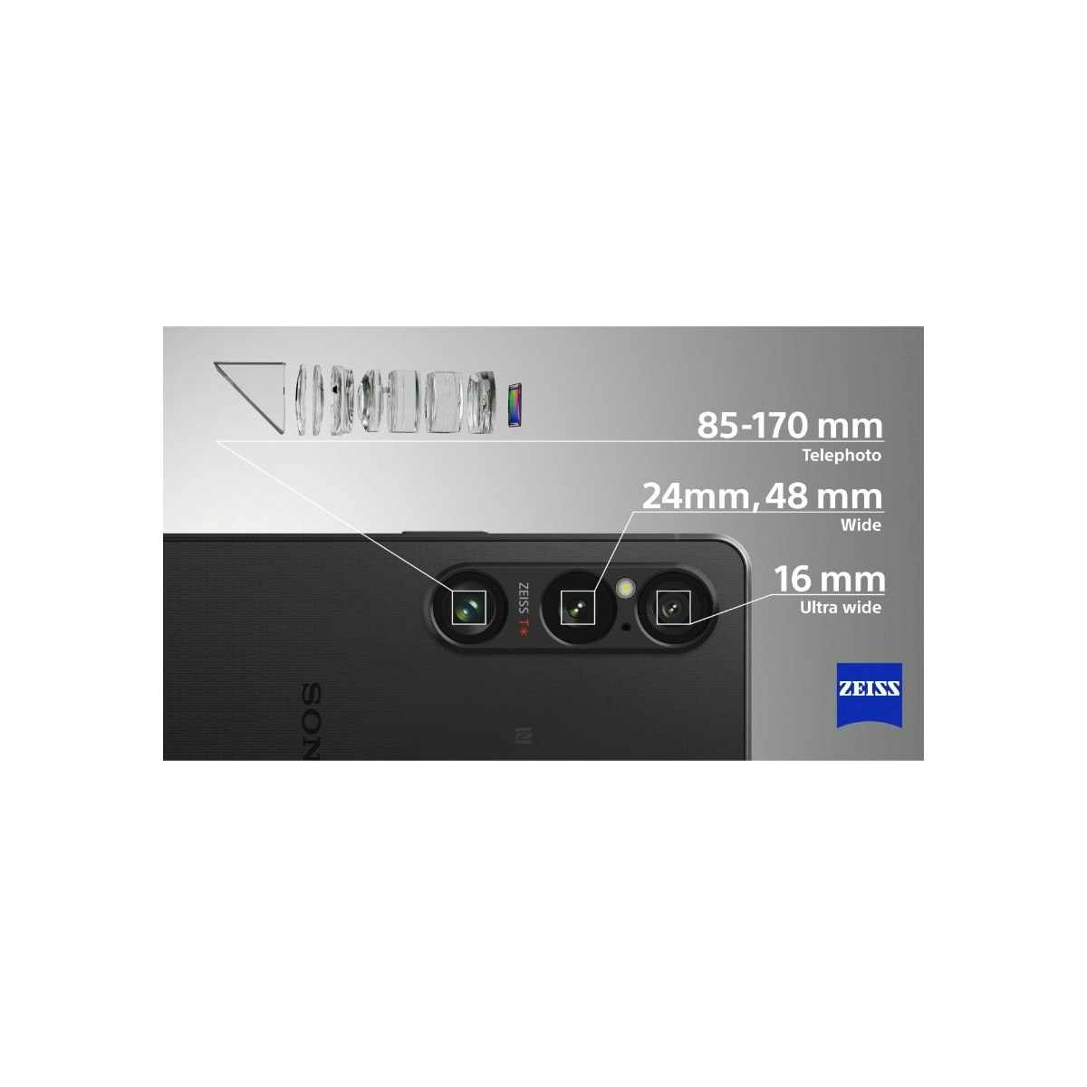 Sony Xperia 1 VI 5G 12GB 256GB Svart