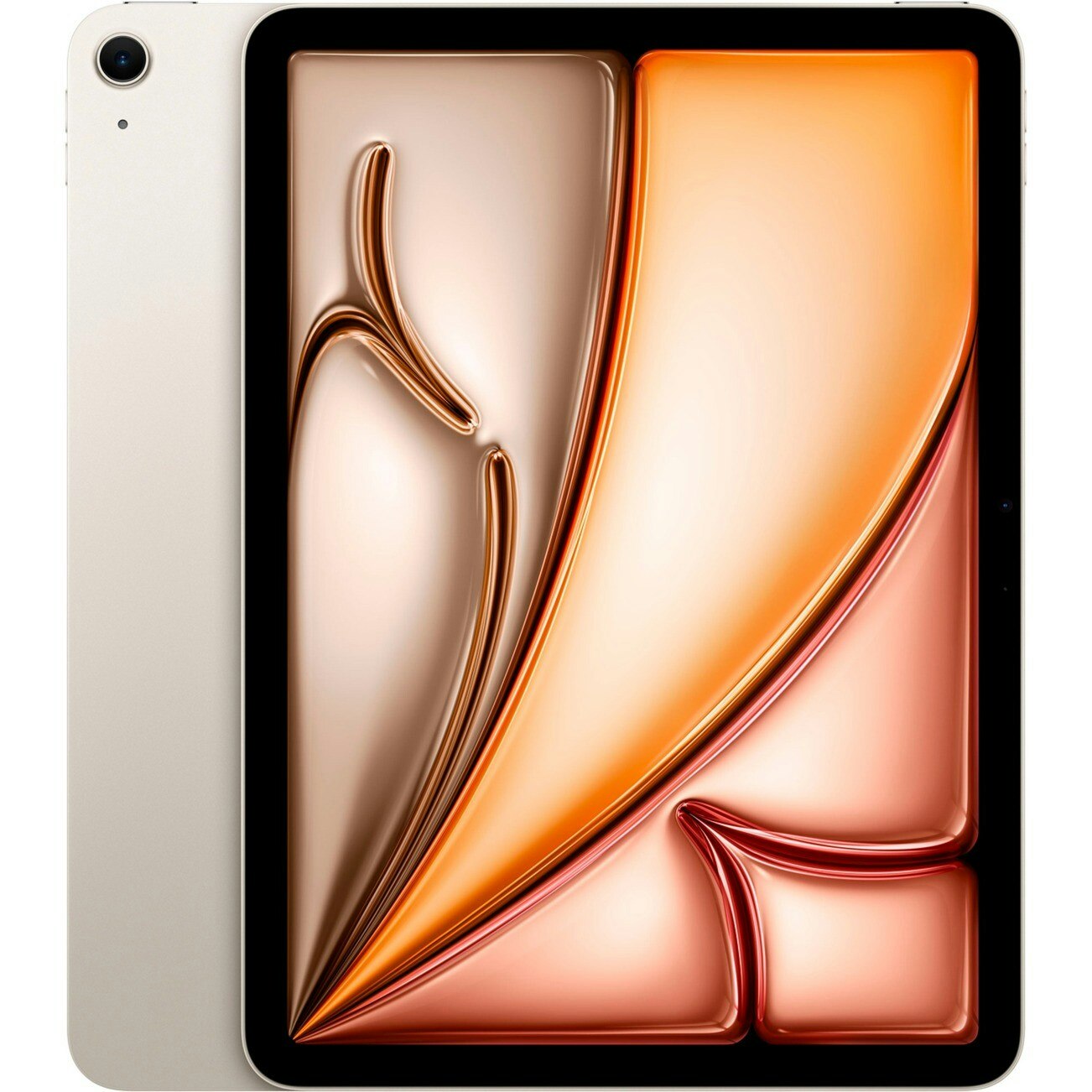 Apple iPad Air 11" (128 GB), tablet PC (champagne, Polarstern / Gen 6 / 2024)