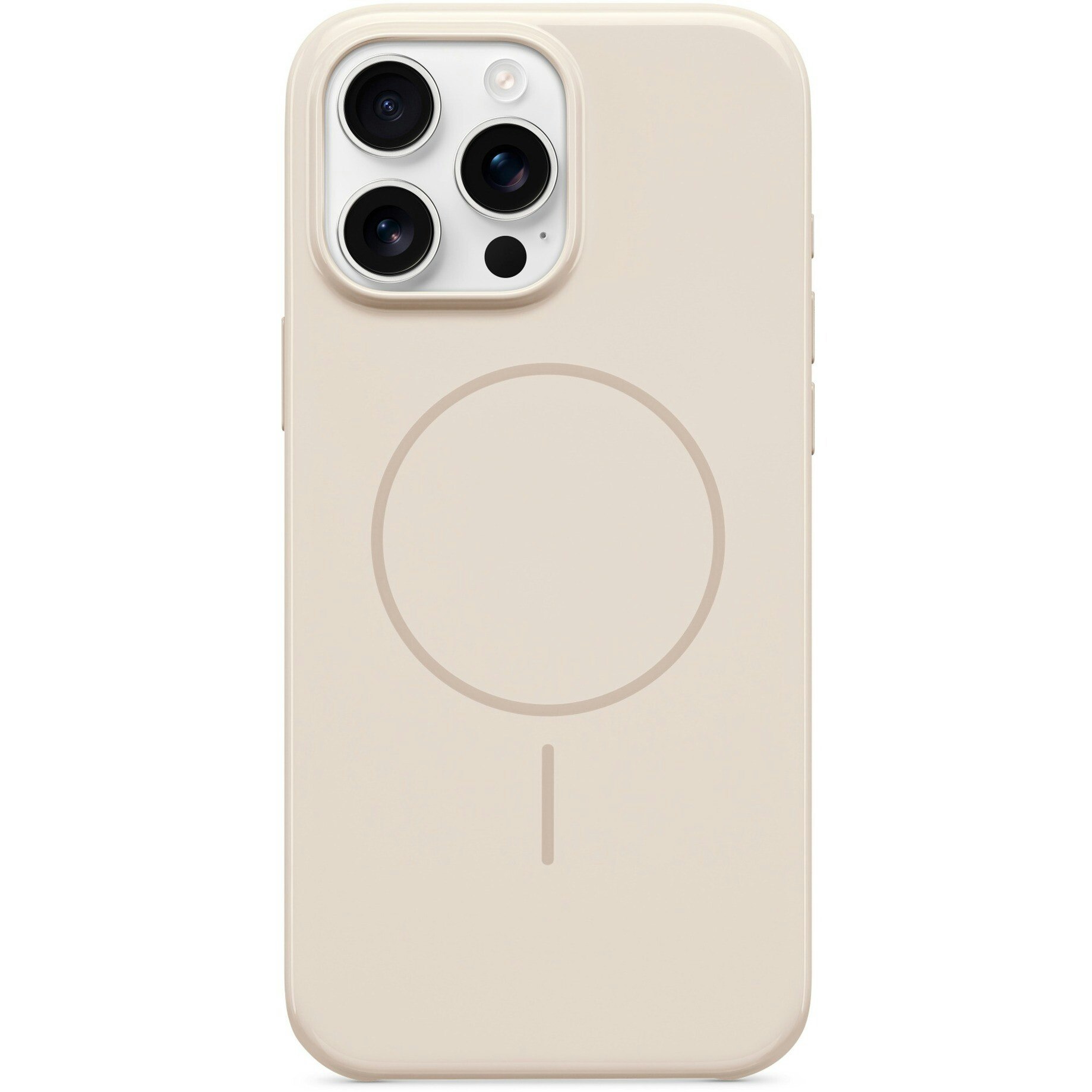 Apple Beats Case with MagSafe, mobile phone case (cream, iPhone 16 Pro Max)