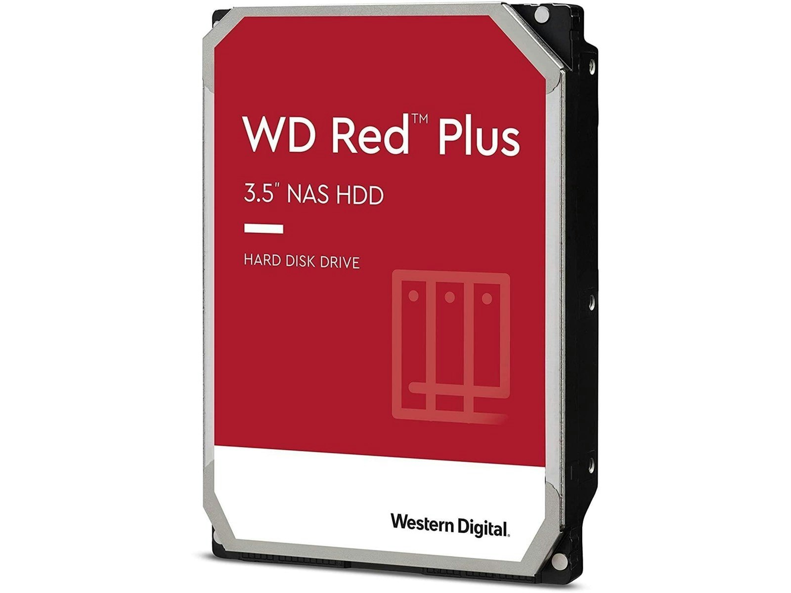 WD Red Plus Hårddisk WD101EFBX 10TB 3.5" Serial ATA-600 7200rpm