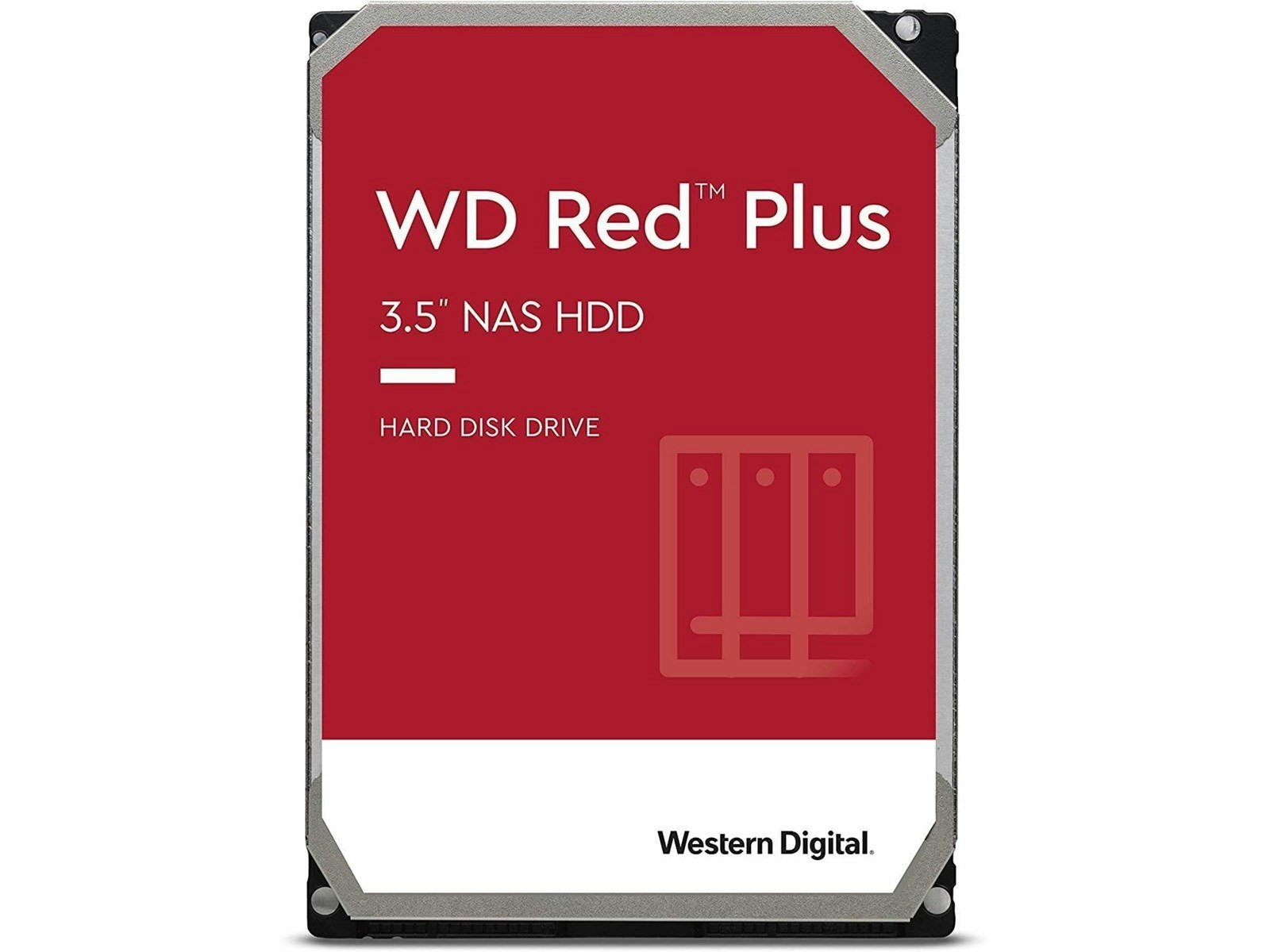 WD Red Plus Hårddisk WD101EFBX 10TB 3.5" Serial ATA-600 7200rpm