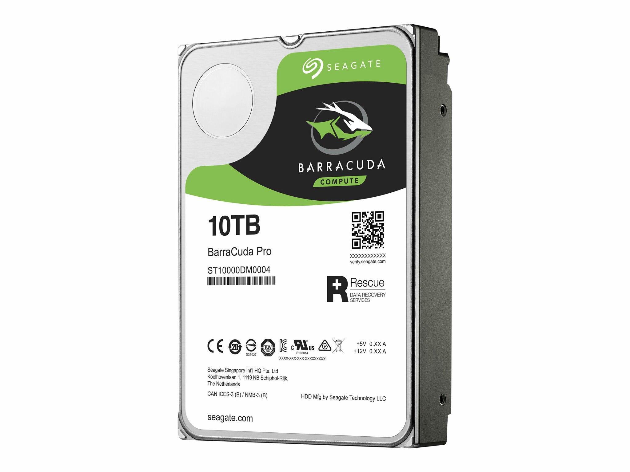 Seagate Barracuda Pro Harddisk ST10000DM0004 10TB SATA-600 7200rpm FACTORY REFURBISHED