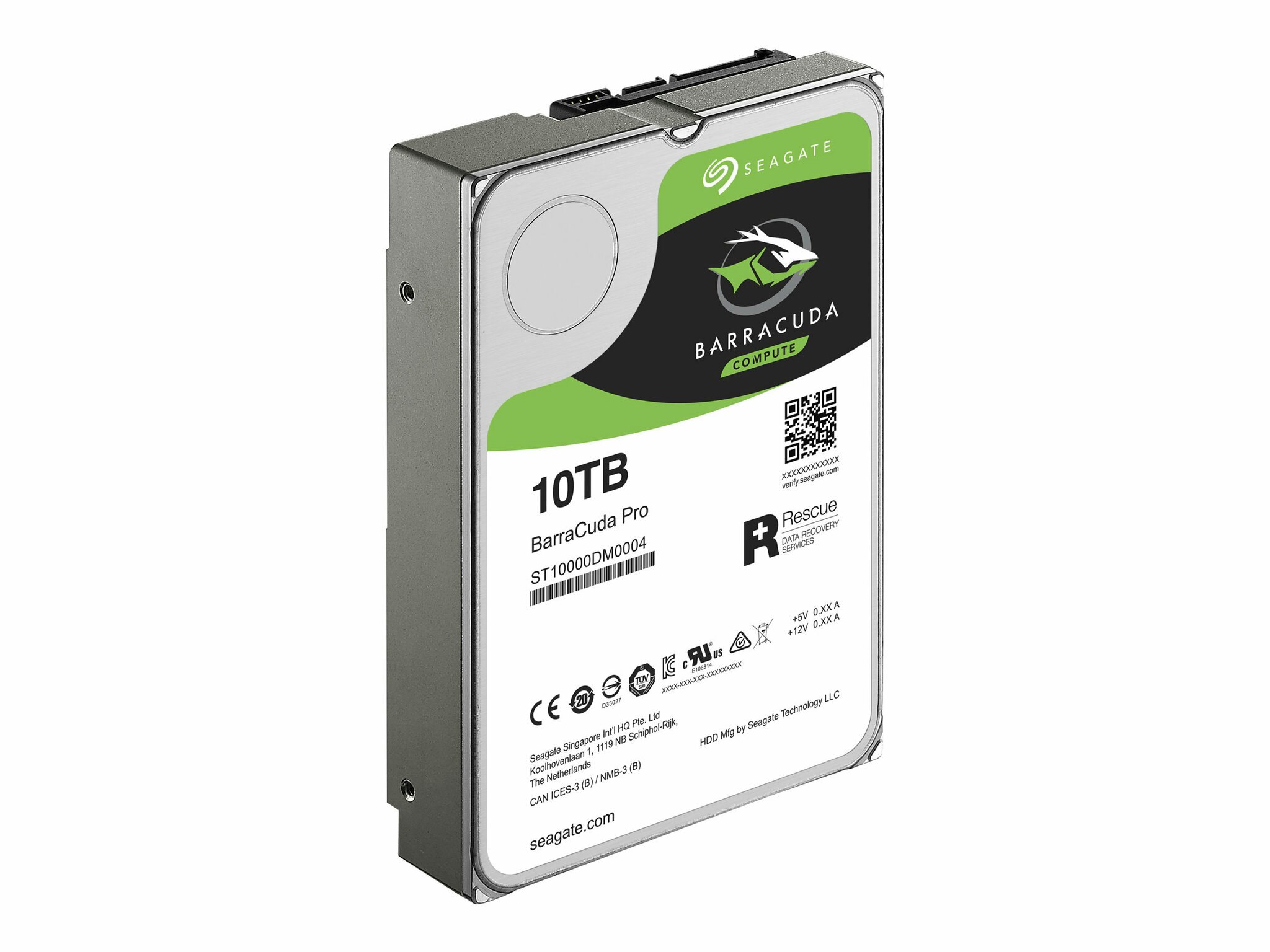 Seagate Barracuda Pro Harddisk ST10000DM0004 10TB SATA-600 7200rpm FACTORY REFURBISHED