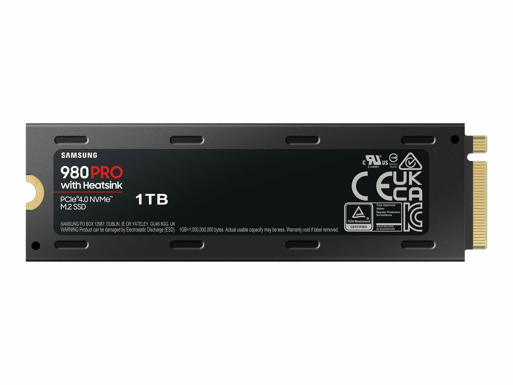 Samsung SSD 1TB 5.0 / 7.0G 980 PRO HS M.2 SAM - NVMe