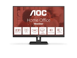 AOC 24E3UM, LED monitor (61 cm (24 inch), black, FullHD, VA, 75 Hz, HDR)