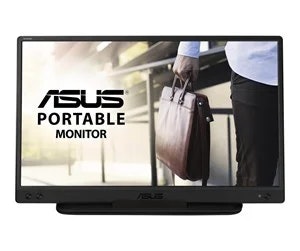 ASUS ZenScreen MB166C, LED monitor - 16 - black, FullHD, USB-C, pivot)