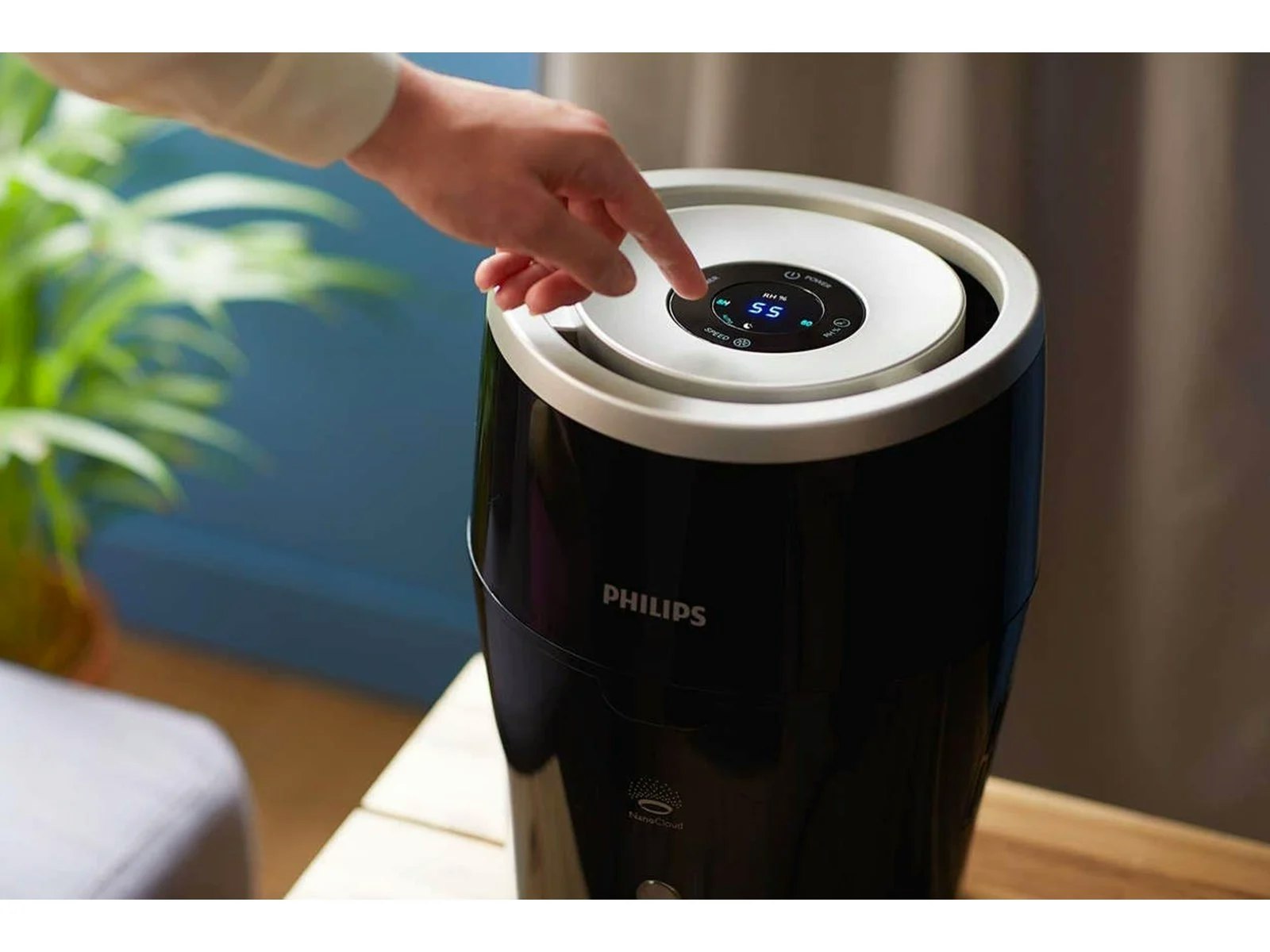 Philips Series 2000 HU4813 Luftfuktare svart