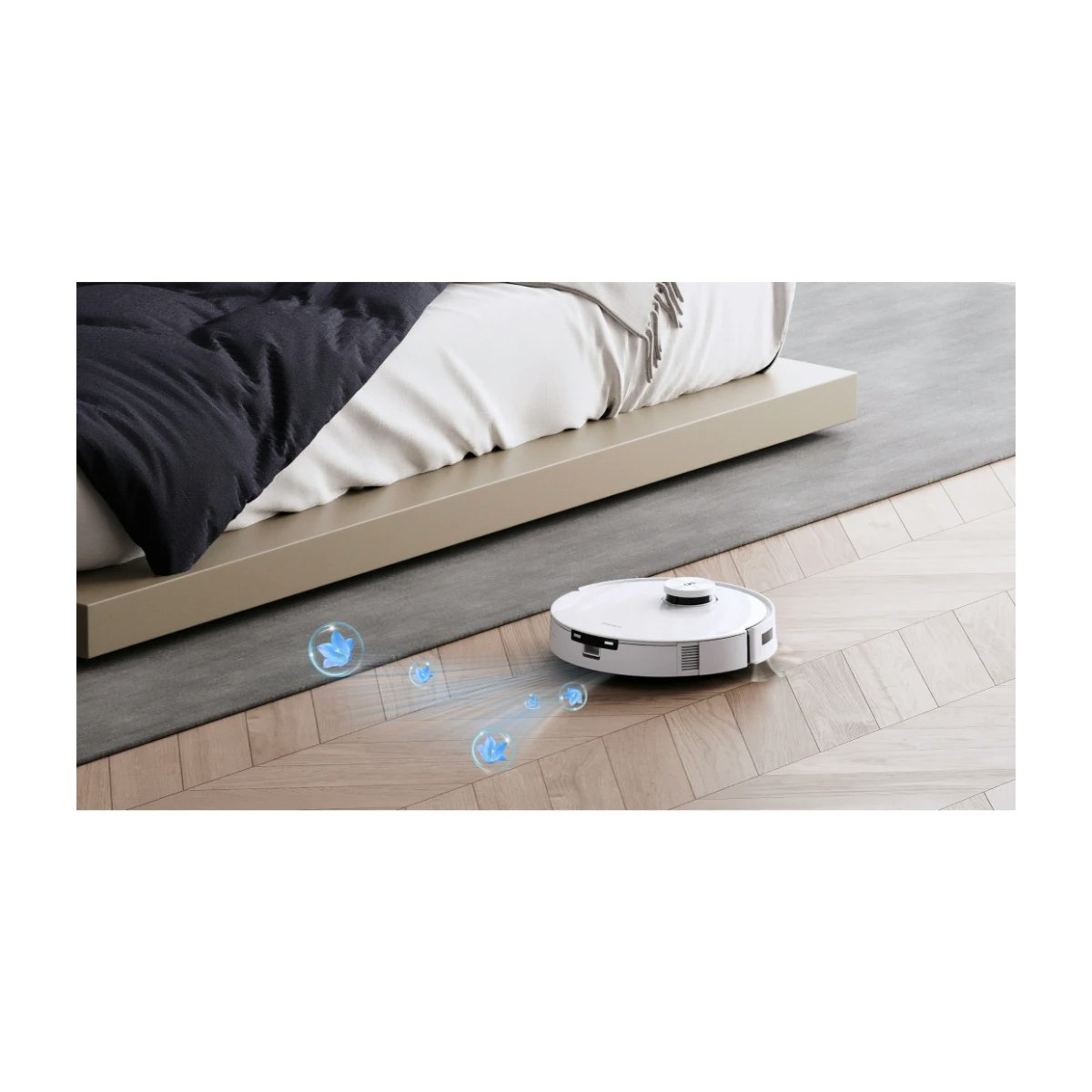 Ecovacs Deebot T10 robotdammsugare vit