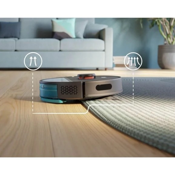 Philips HomeRun 3000 Aqua Robotdammsugare svart