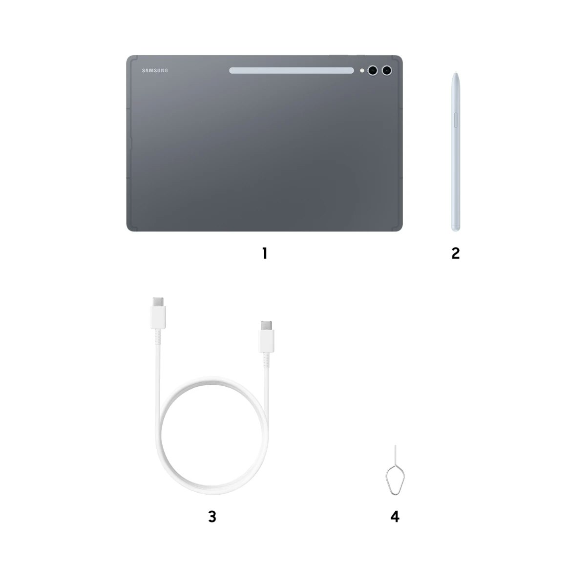 Samsung Galaxy Tab S10 Ultra Wi-Fi 14.6 SM-X920 12GB RAM 512GB Månstensgrå
