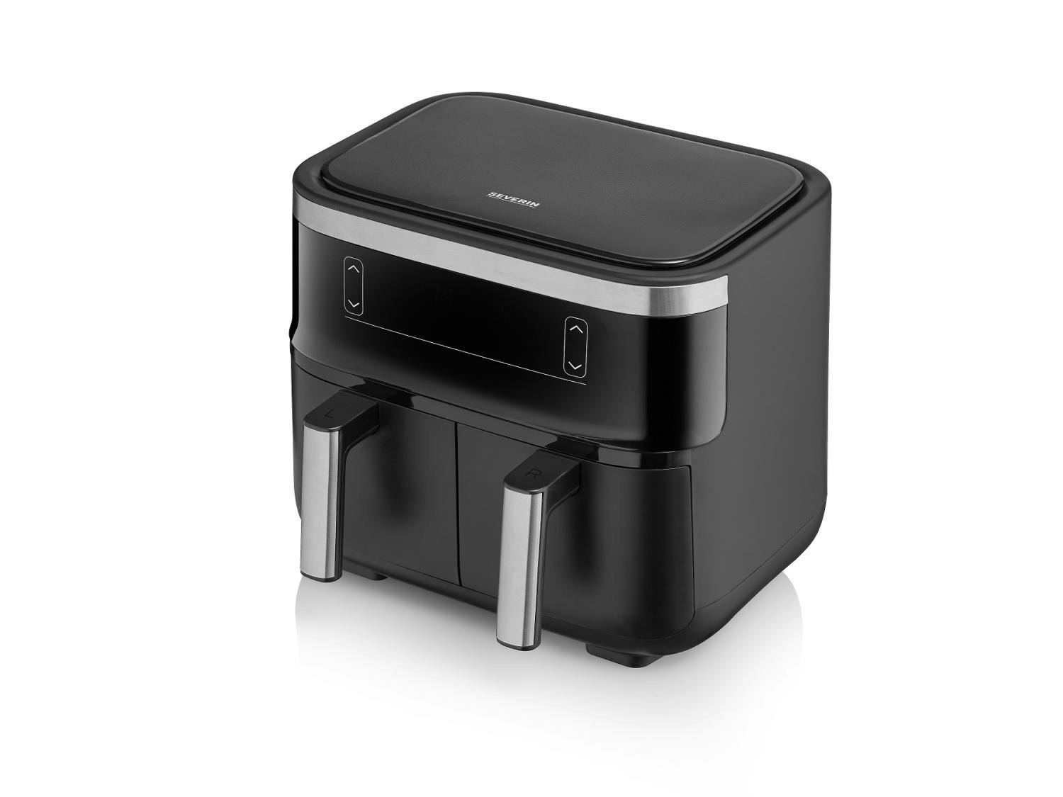 Severin AirFryer Dubbel 2X4L FR2453 2850w Svart
