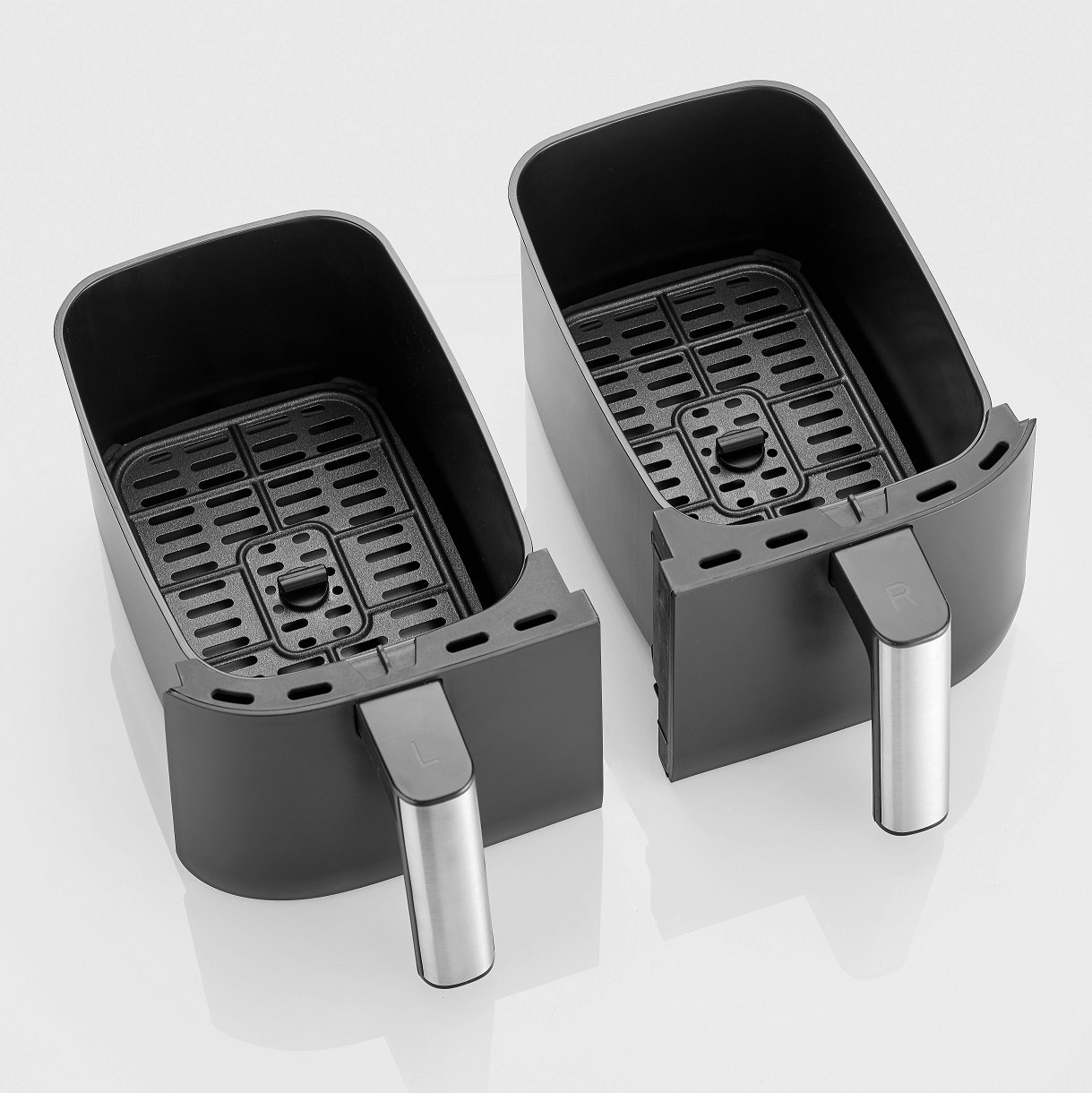Severin AirFryer Dubbel 2X4L FR2453 2850w Svart
