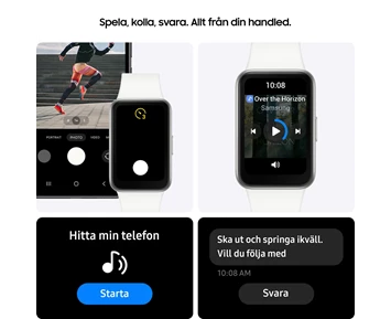 Samsung Galaxy Fit3 fitness tracker Silver/Vit