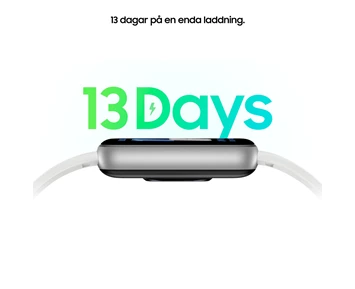 Samsung Galaxy Fit3 fitness tracker Silver/Vit