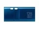 SAMSUNG Type-C 128 GB, USB stick (blue, USB-C 3.2 Gen 1)