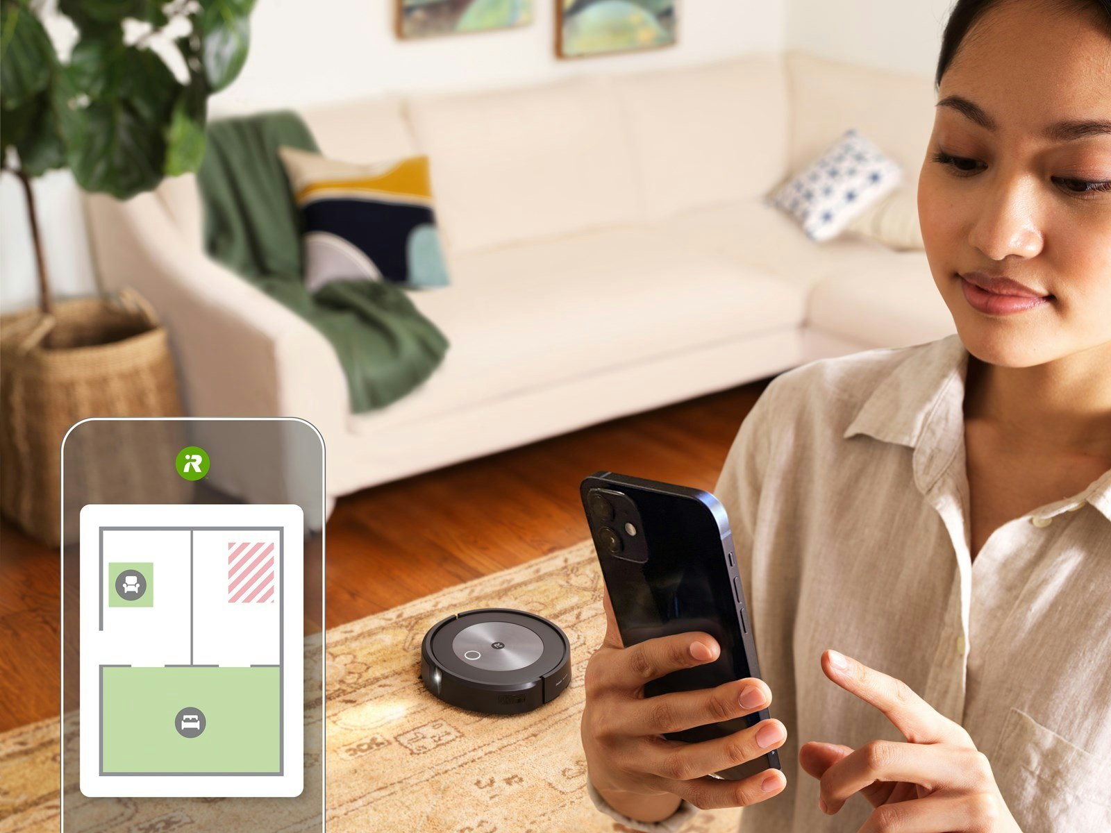 iRobot Roomba Combo j7+ Robotdammsugare Svart