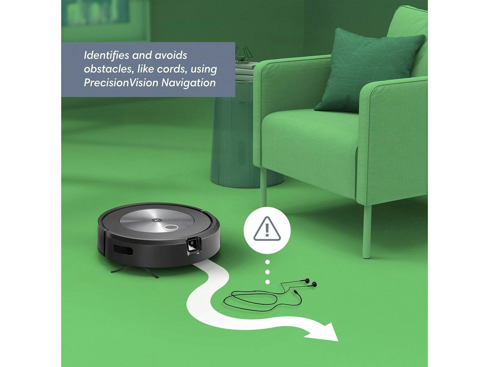 iRobot Roomba Combo j7+ Robotdammsugare Svart