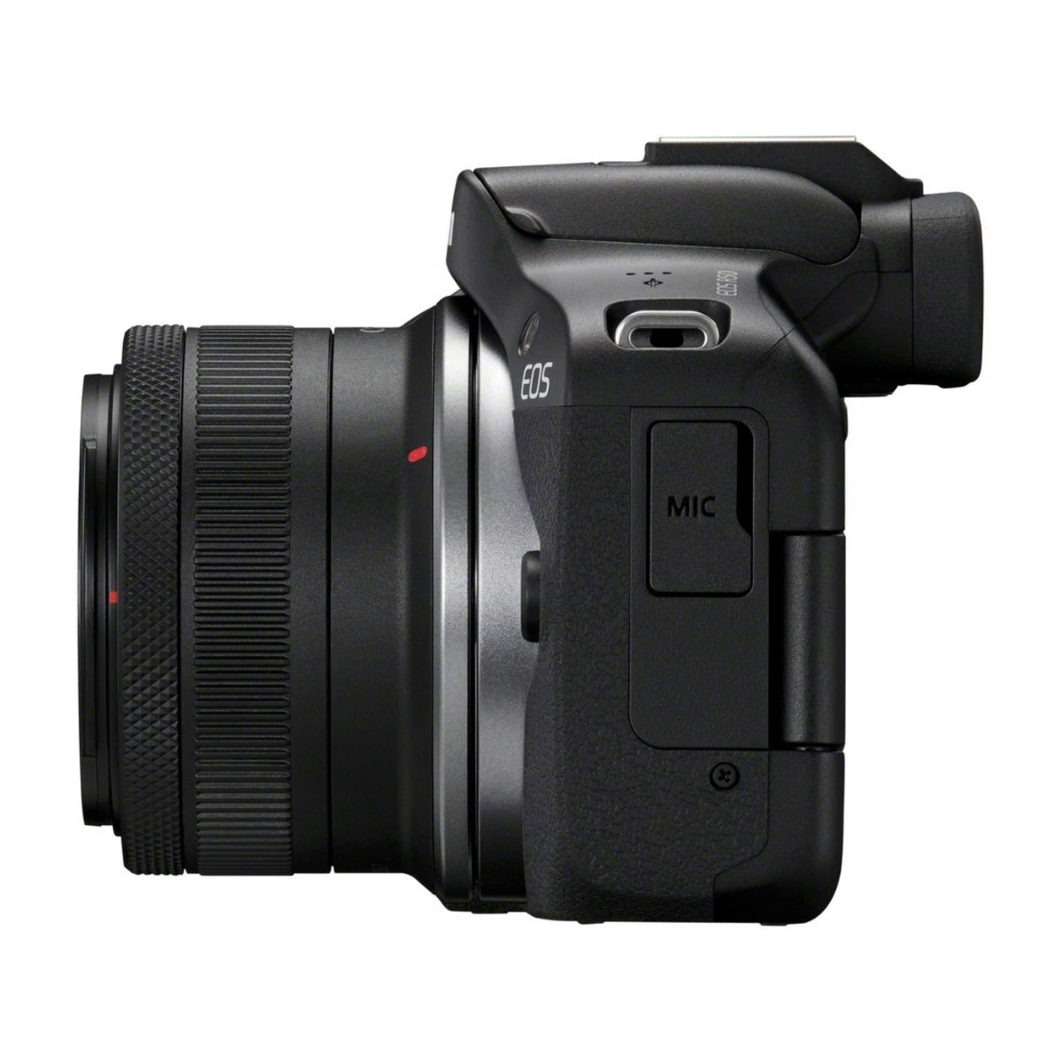 Canon Eos R50 Spegelfri kamera Svart + Rf-S 18–45 mm Is stm-objektiv