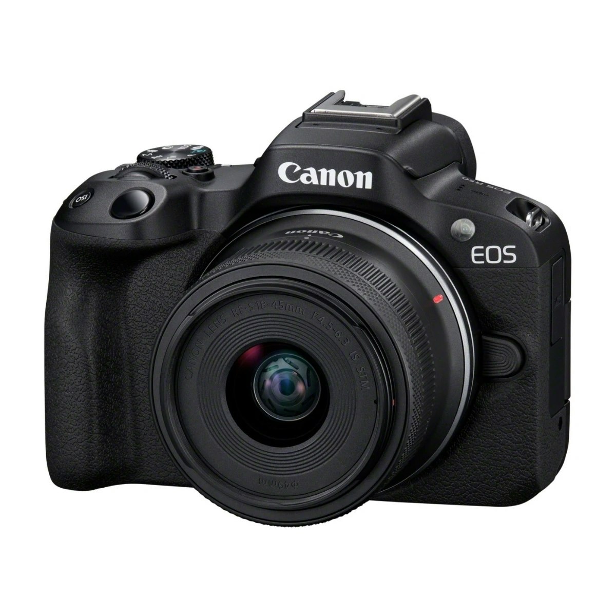 Canon Eos R50 Spegelfri kamera Svart + Rf-S 18–45 mm Is stm-objektiv