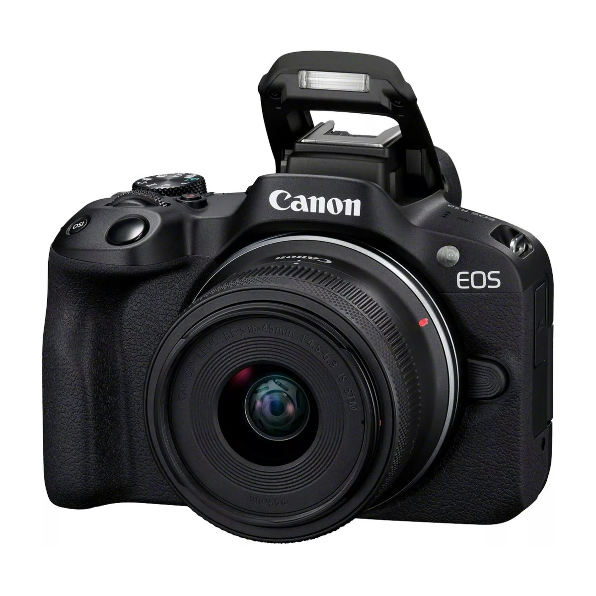 Canon Eos R50 Spegelfri kamera Svart + Rf-S 18–45 mm Is stm-objektiv
