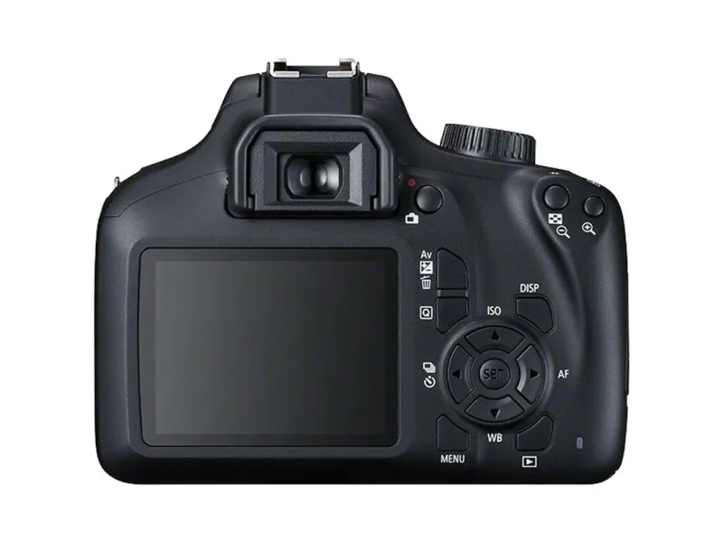 Canon EOS 4000D + 18-55/3,5-5,6 DC III Svart