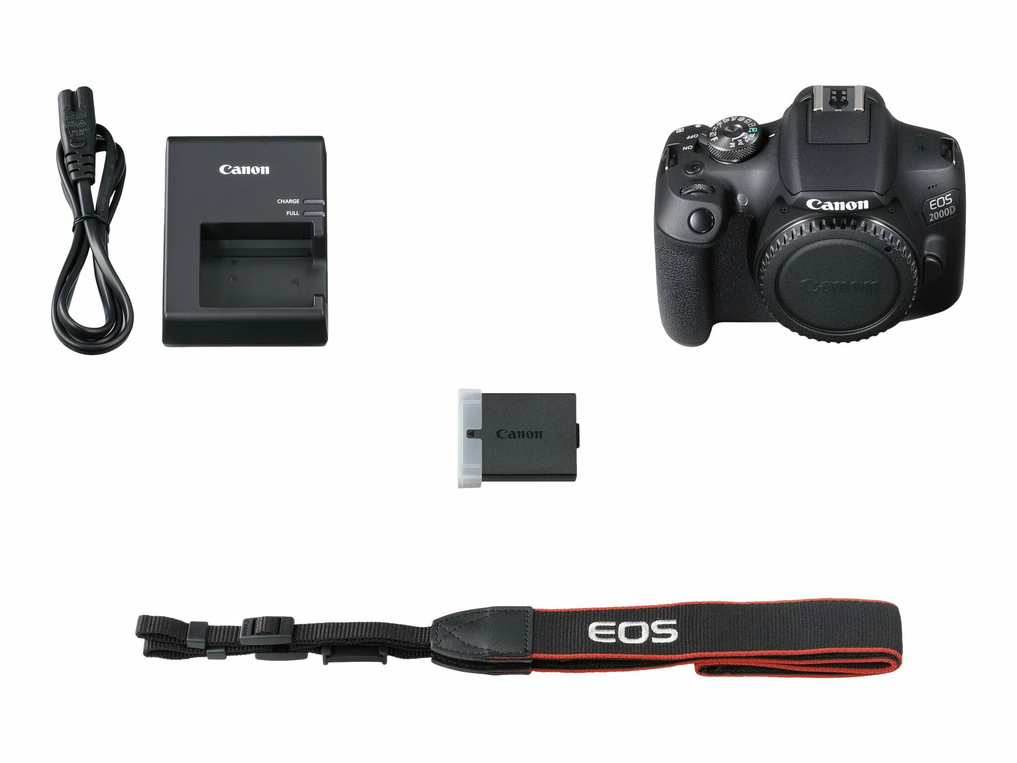Canon EOS 2000D 24.1Megapixel Digitalkamera Svart