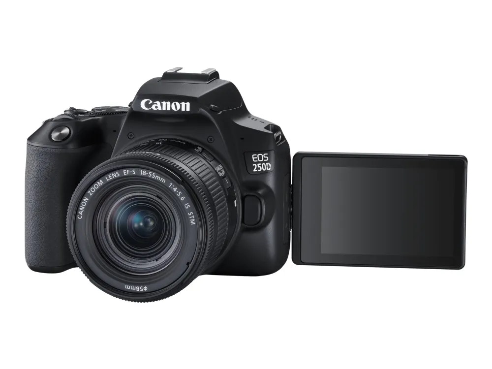 Canon EOS 250D 24.1Megapixel Digitalkamera Svart